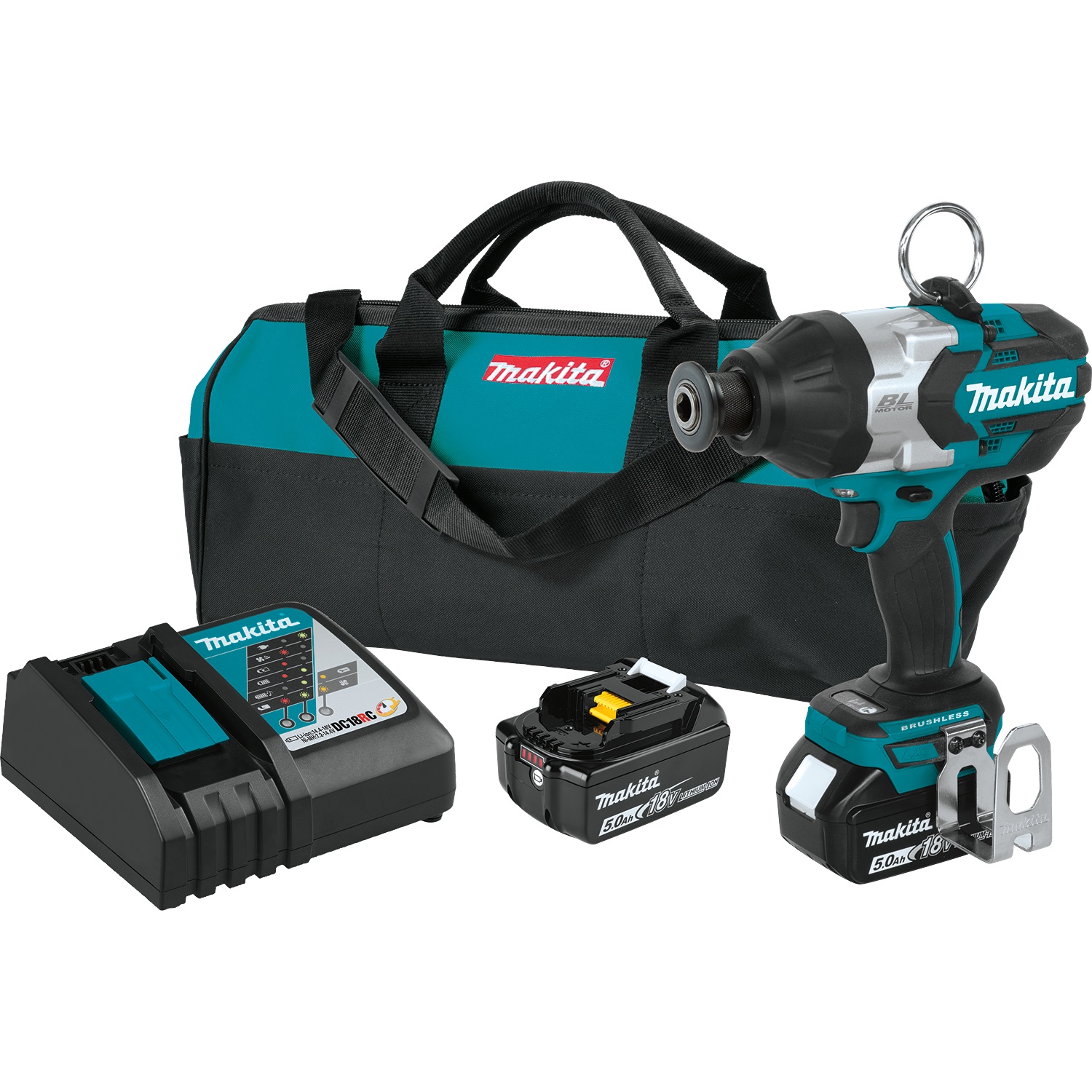 Makita 7/16" Hex Impact Wrench Kit