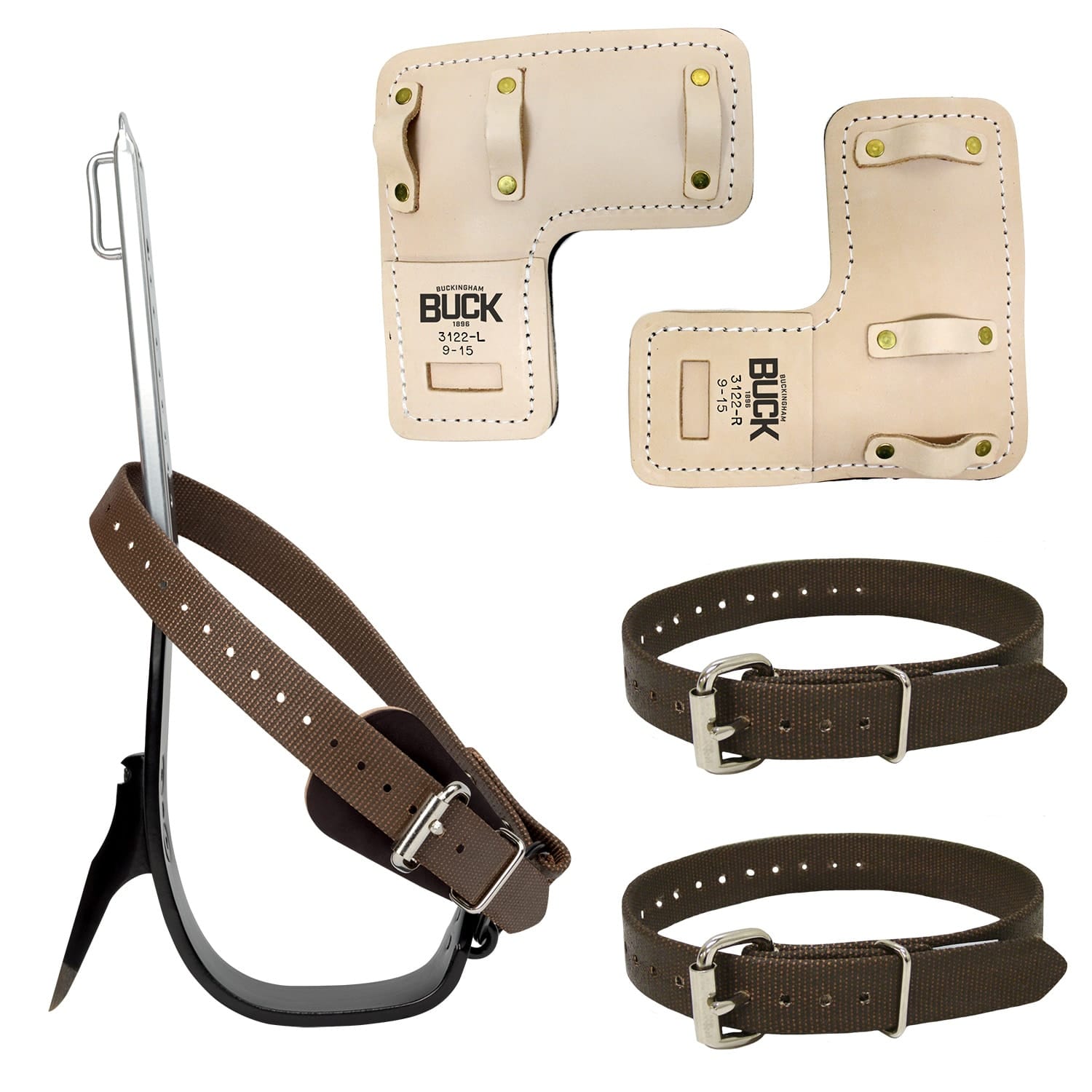 Buckingham Steel Tree Climber with Pads