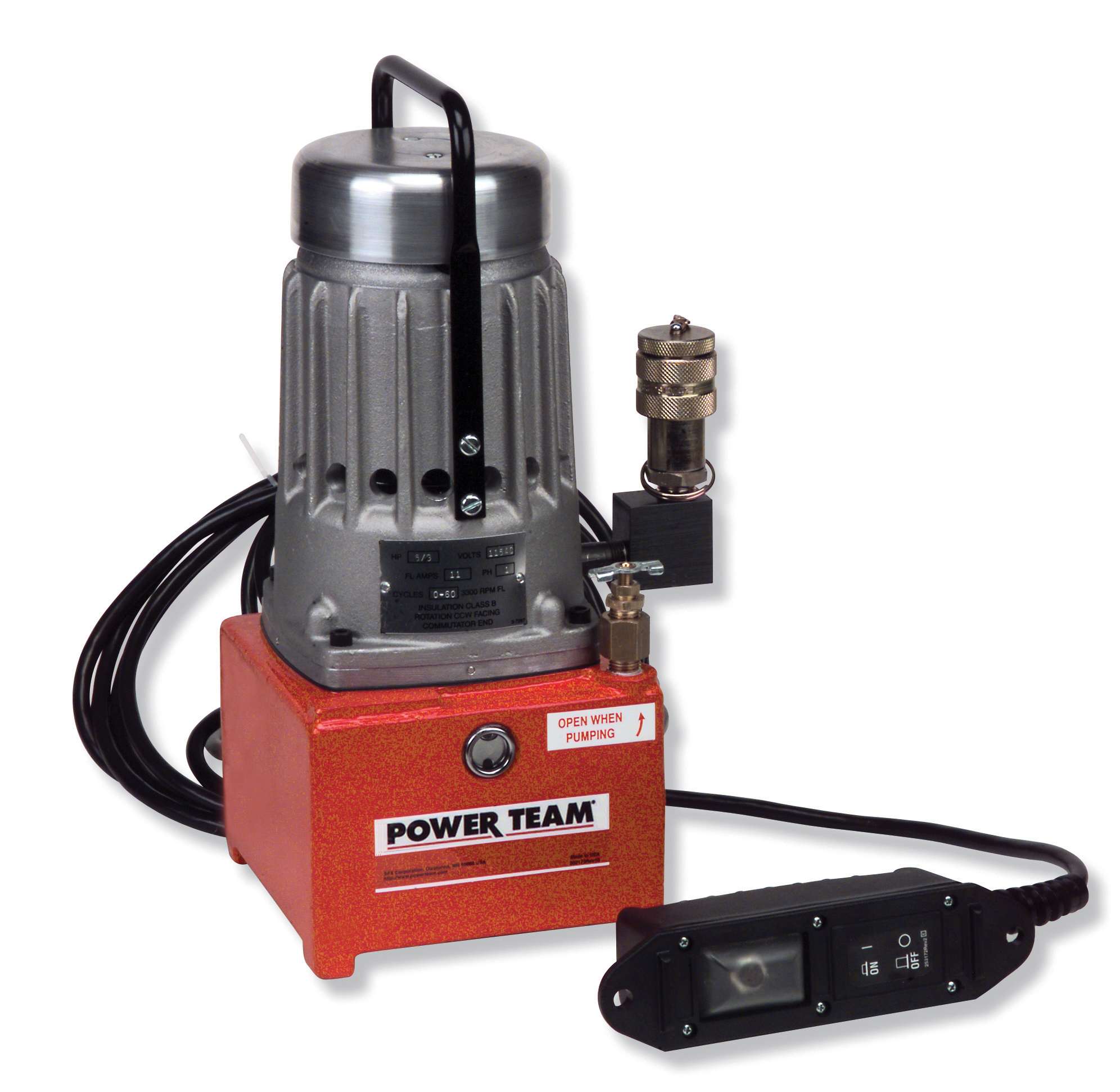SPX HYDRAULIC TECHNOLOGIES Electric Powered Hydraulic Pump