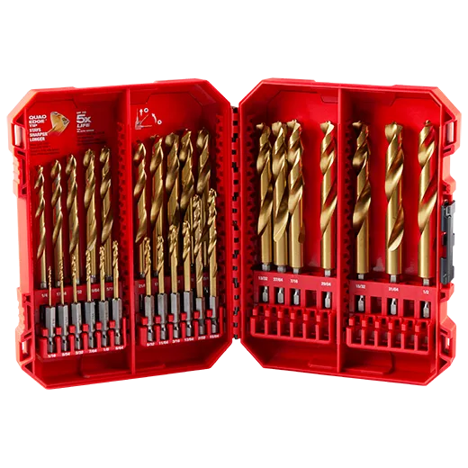 Shockwave Titanium Drill Bit Set