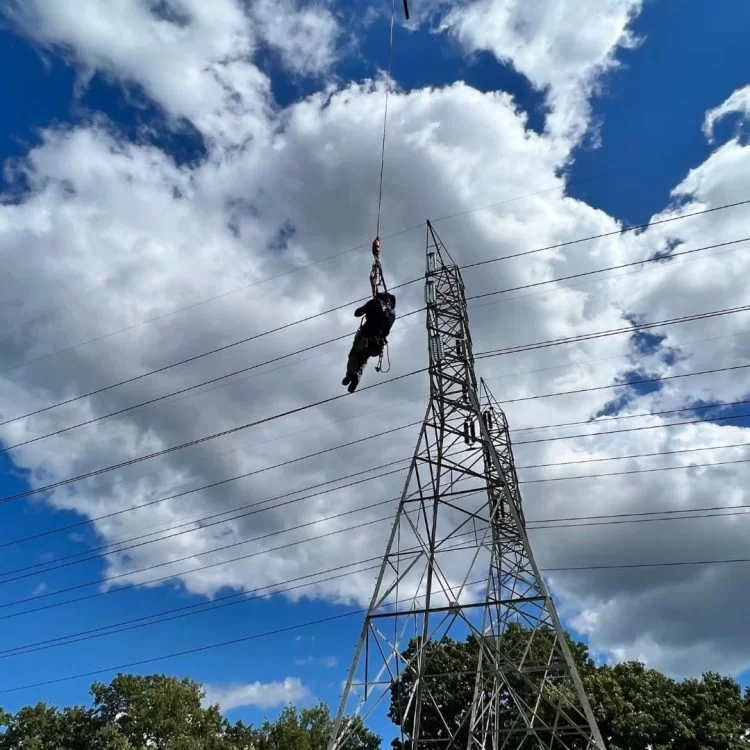 Helicopter Line Work