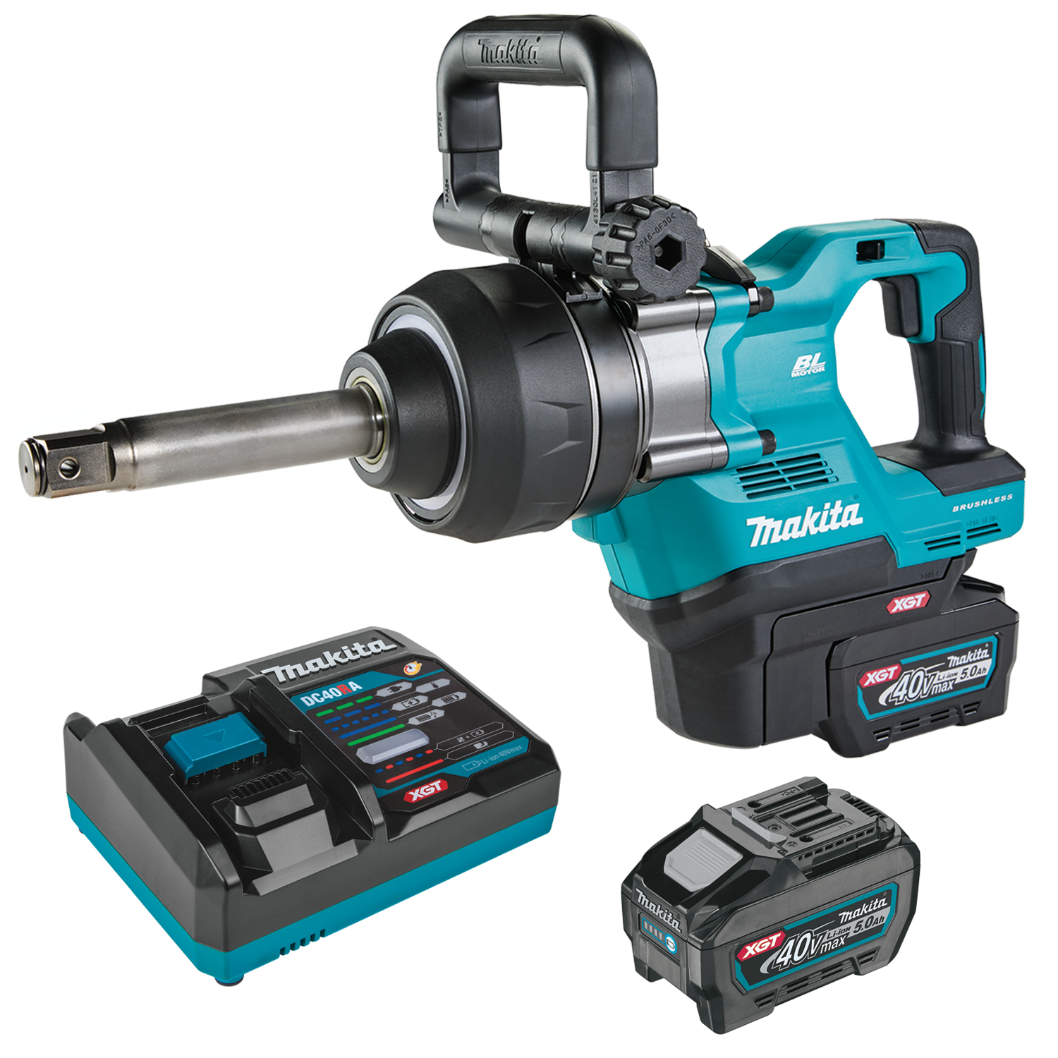 High-Torque 1" Sq. Drive D-Handle Impact Wrench Kit